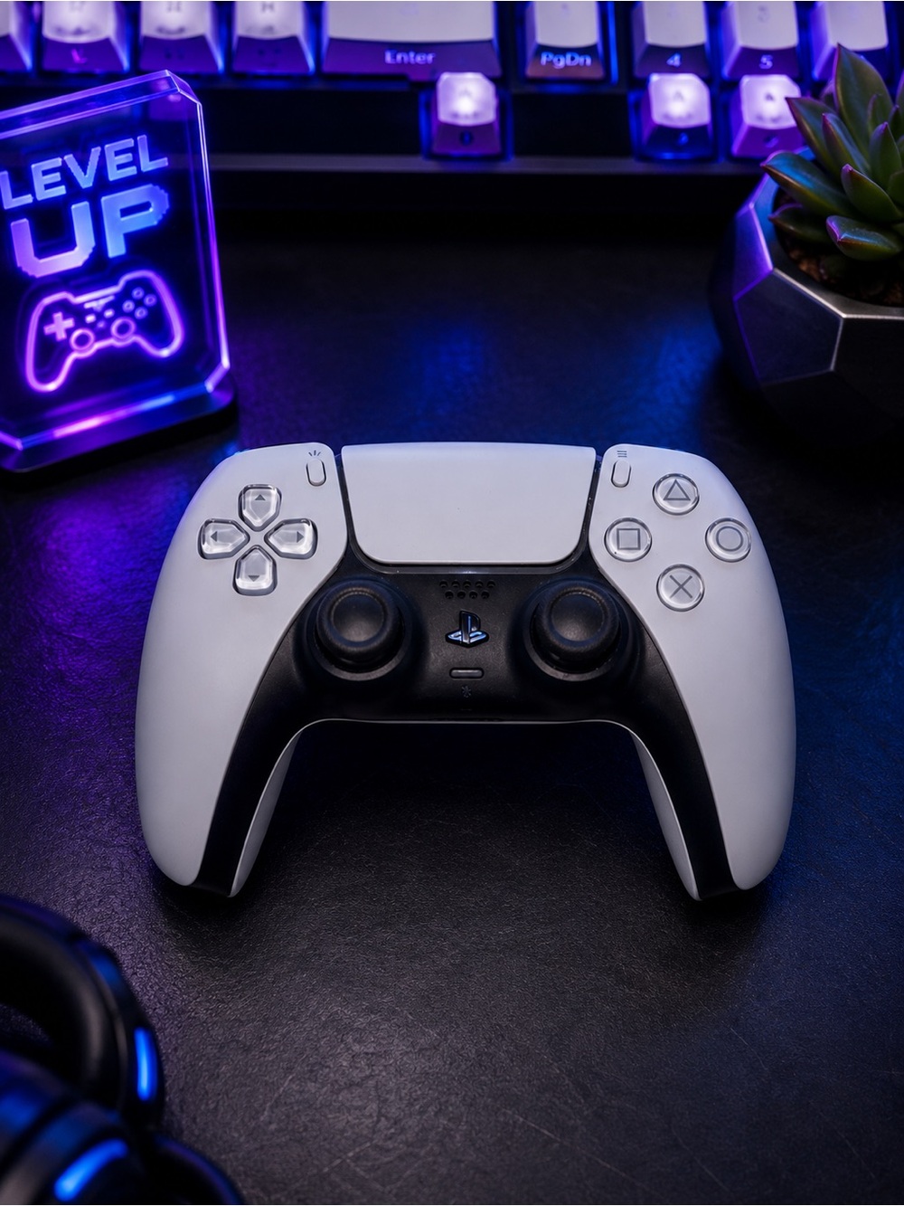 official sony playstation 5 dualsense wireless controller - white